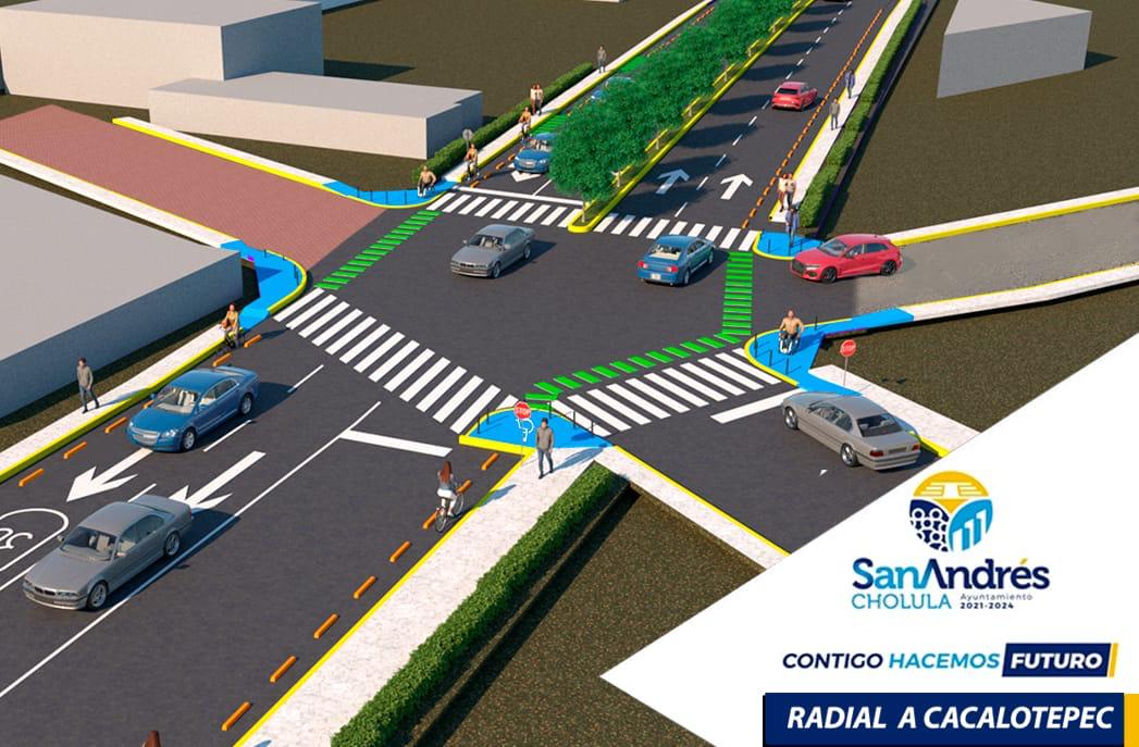 Comunicado oficial Inicia Mundo Tlatehui la construcción de la radial a Cacalotepec