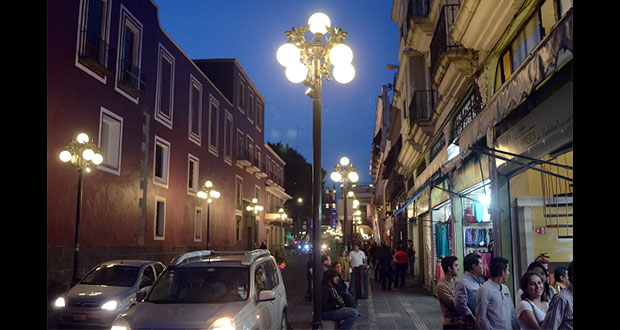 Por: Cortesía Ayuntamiento de Puebla ajustará temporizador de alumbrado público en Centro Histórico