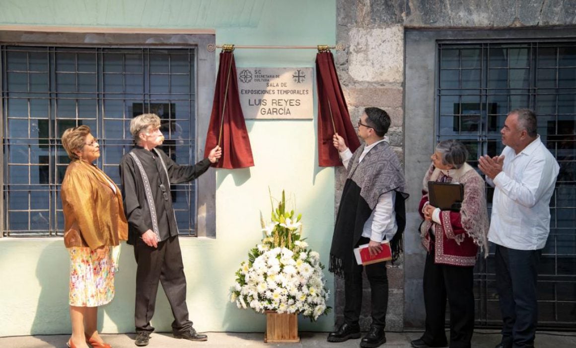 Homenaje póstumo al maestro Luis Reyes García