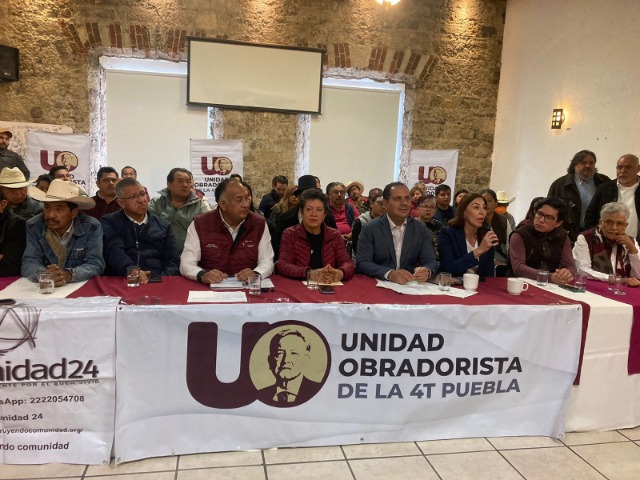 Militantes de Morena convocan marcha para apoyar a Armenta y Sheinbaum 