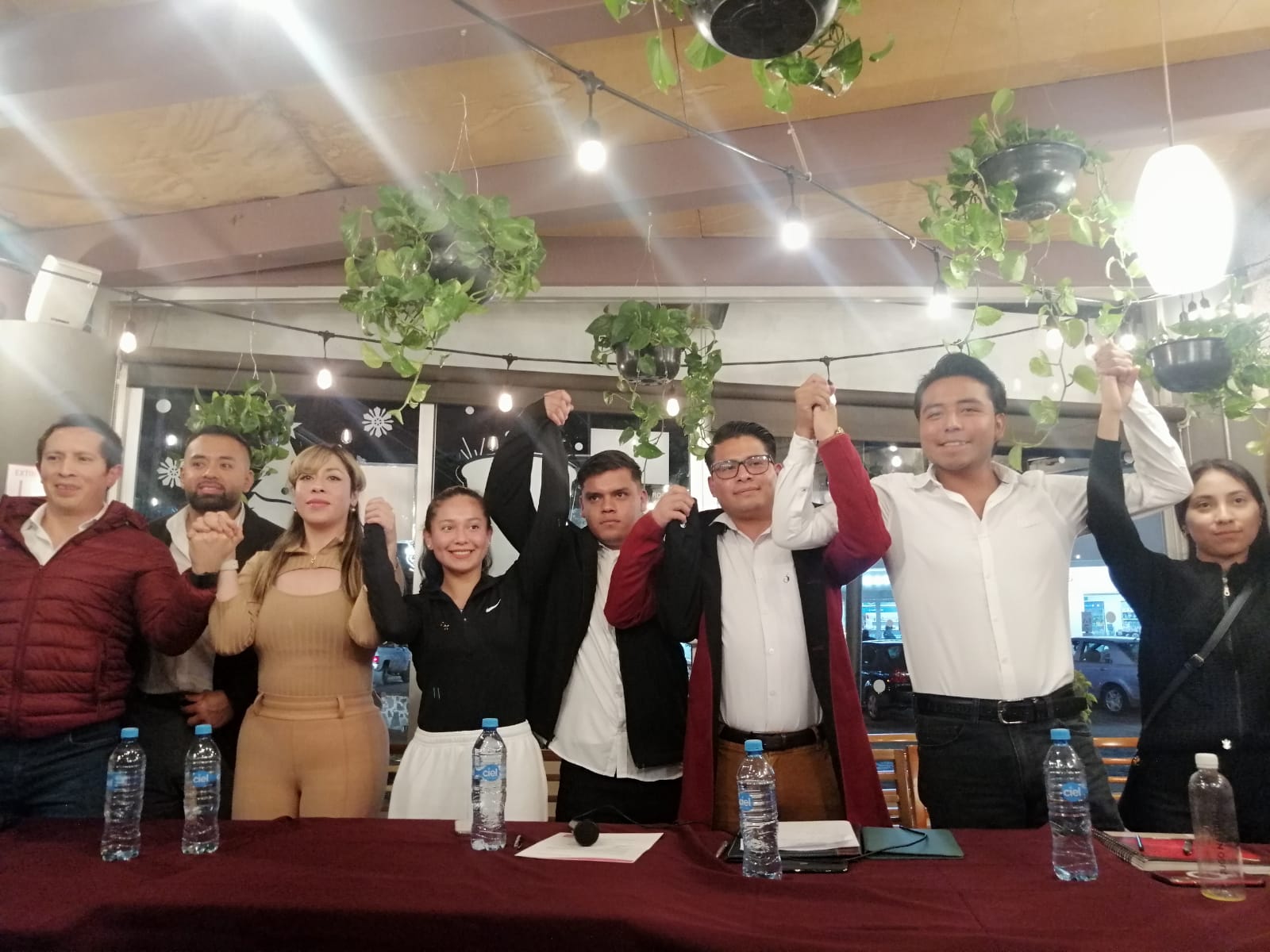 Por: Cortesía Lula Pineda           Conforman del Colectivo "Victoria Juvenil" en San Andrés Cholula