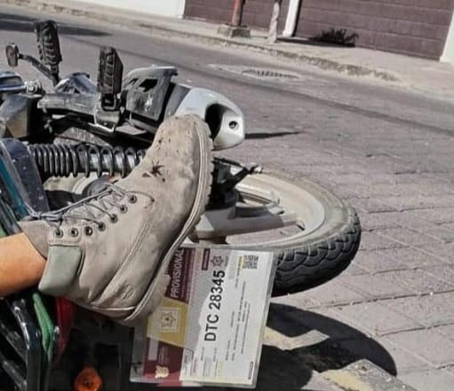 San Cristóbal Tepontla: Motociclista muere en ataque armado
