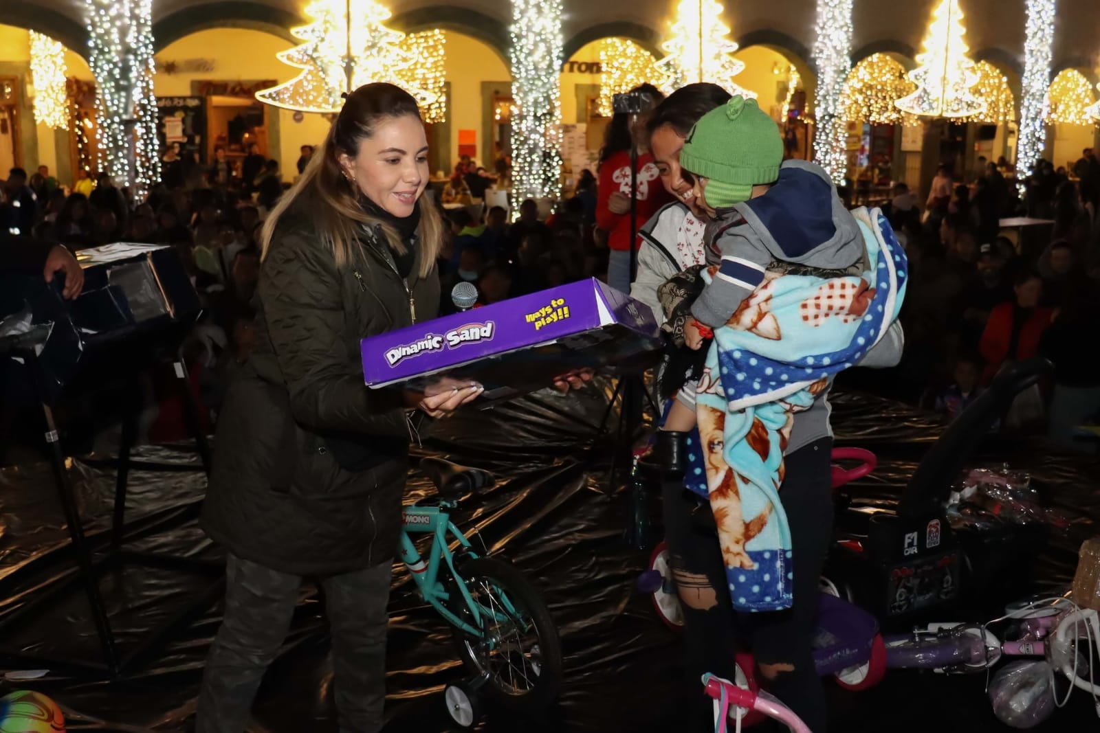 Comunicado oficial San Pedro Cholula celebra Día de Reyes junto a las familias con Rosca Monumental y rifa de juguetes para la niñez