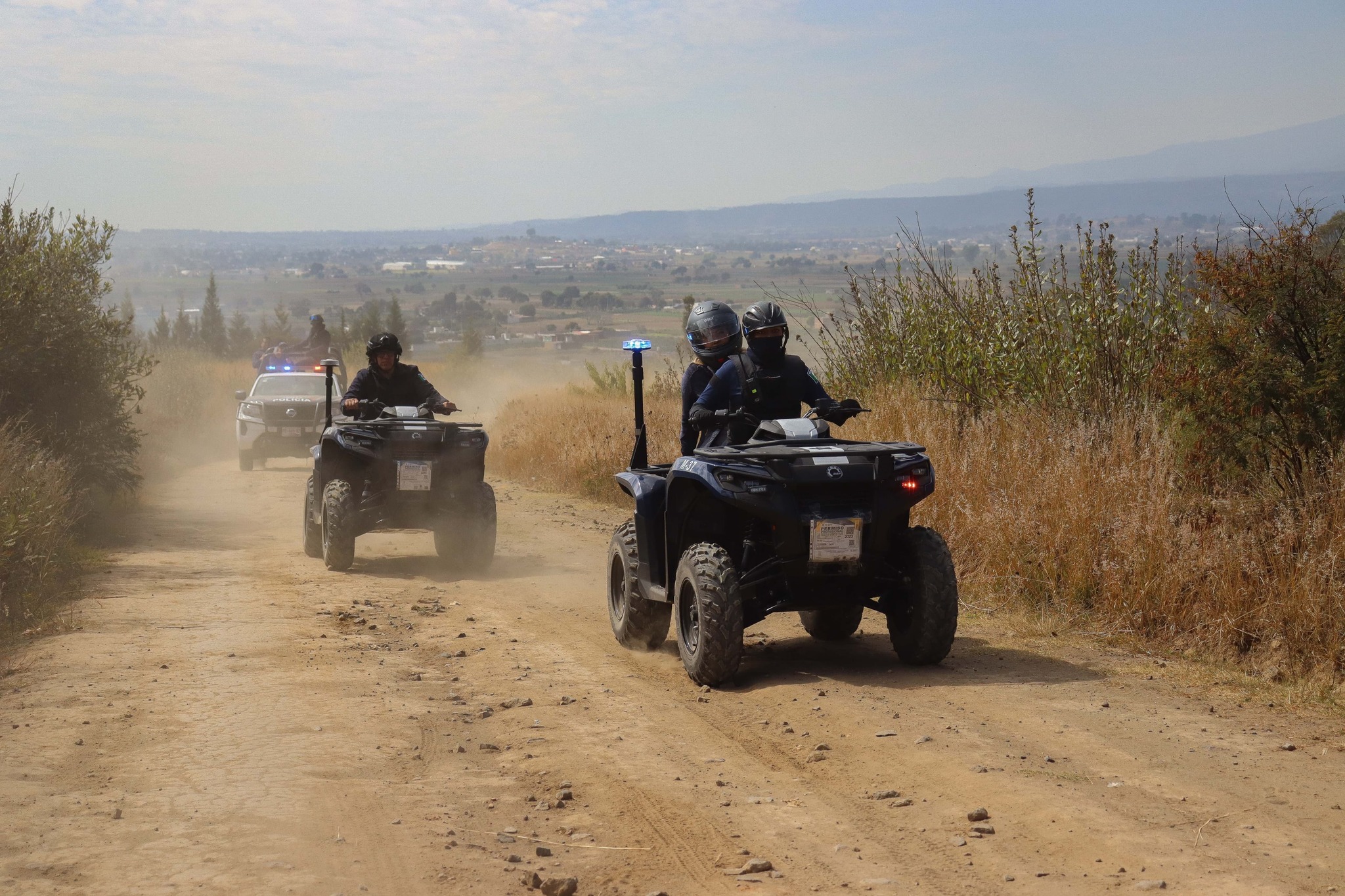  Paola Angon supervisa con éxito el trabajo de seguridad en el Cerro Zapotecas