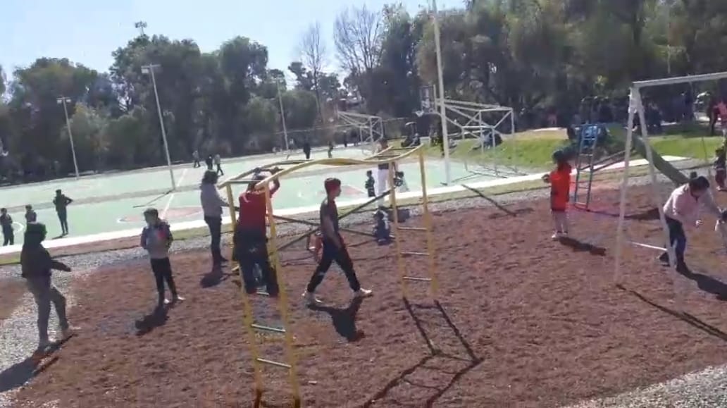 Por: Cortesía Lula Pineda Un pedacito de “El Ameyal”: Crean parque recreativo en colonia Fuerte de Guadalupe en Cuautlancingo