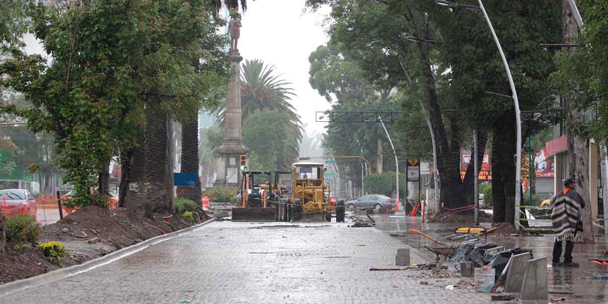Por: Cortesía Inicia rehabilitación de la Avenida Juárez con cierre parcial de carril