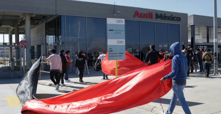 Por: Cortesía Audi seguirá en huelga; trabajadores rechazan aumento del 7%