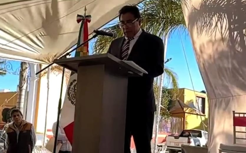 Por: Cortesía Lula Pineda Paola Angon presente en Segundo Informe del presidente auxiliar de Santiago Momoxpan