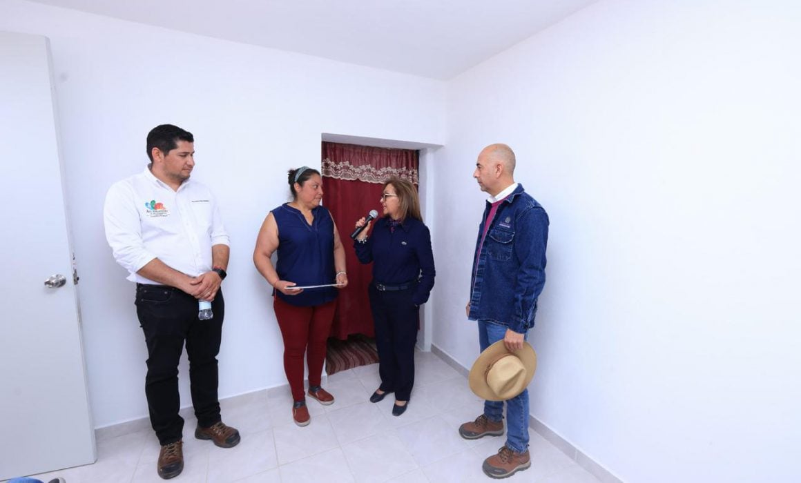 Por: Cortesía Mejora Lorena Cuéllar condiciones de habitabilidad en Atlangatepec