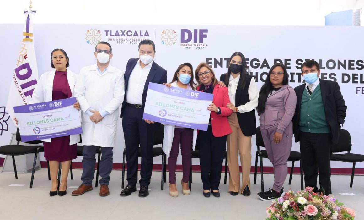 Por: Cortesía Entrega Lorena Cuéllar sillones-cama a 12 unidades hospitalarias