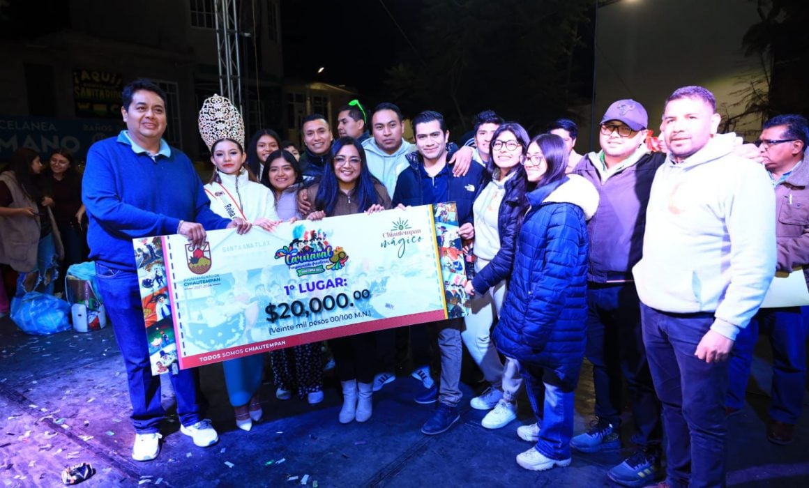 Éxito total Gran concurso de camadas Traspasando fronteras en Chiautempan