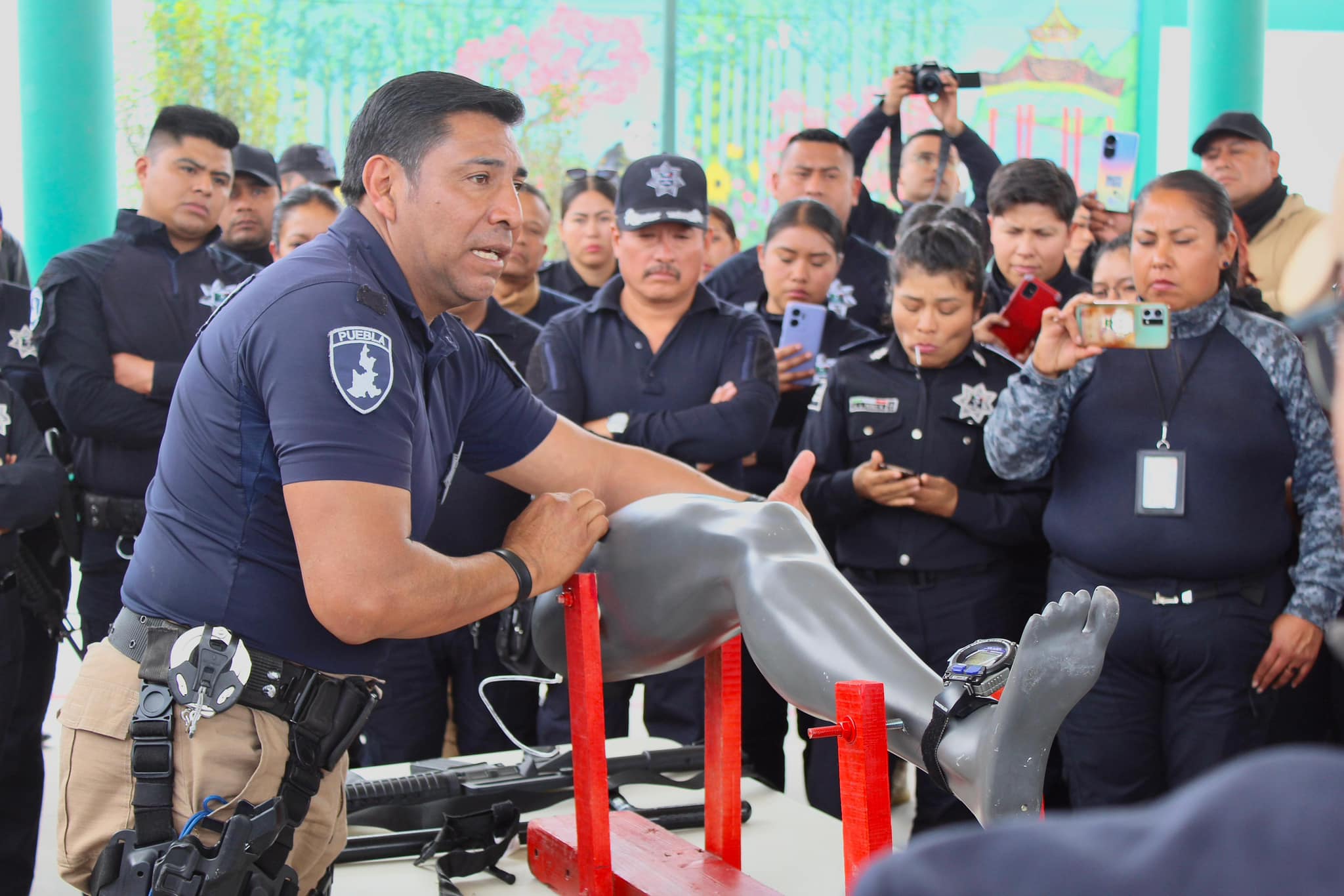 Por: Cortesía Lula Pineda Estado y municipio unidos por la seguridad de los sanandreseños