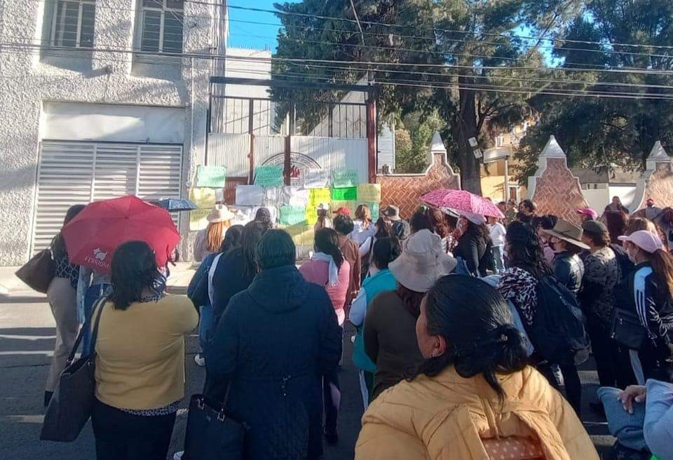 Sindicalizados del 7M buscarán acercamiento con AMLO en su visita a Tlaxcala