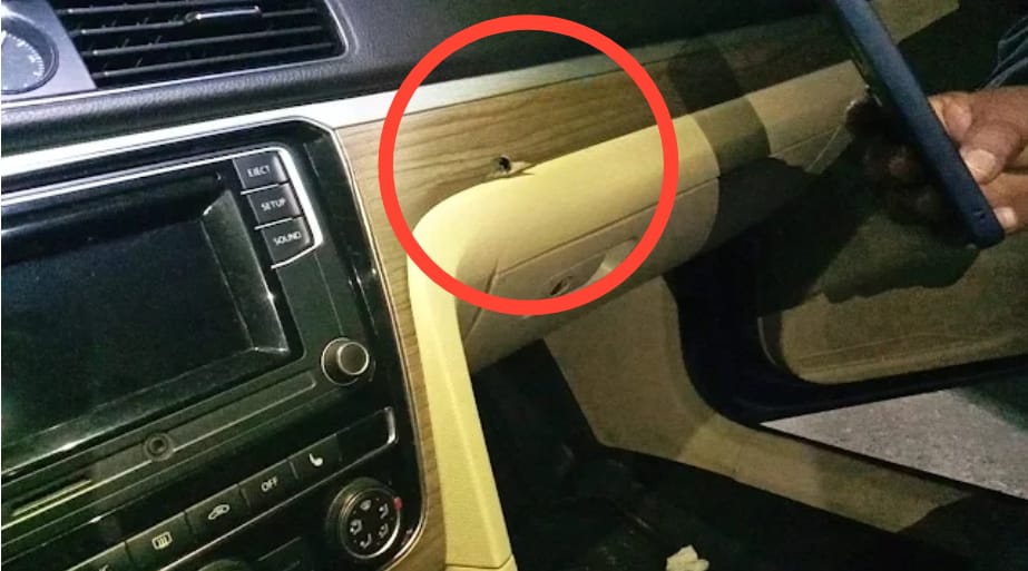 Violento asalto en Tizatlán, Tlaxcala: Balean vehículo en intento de robo