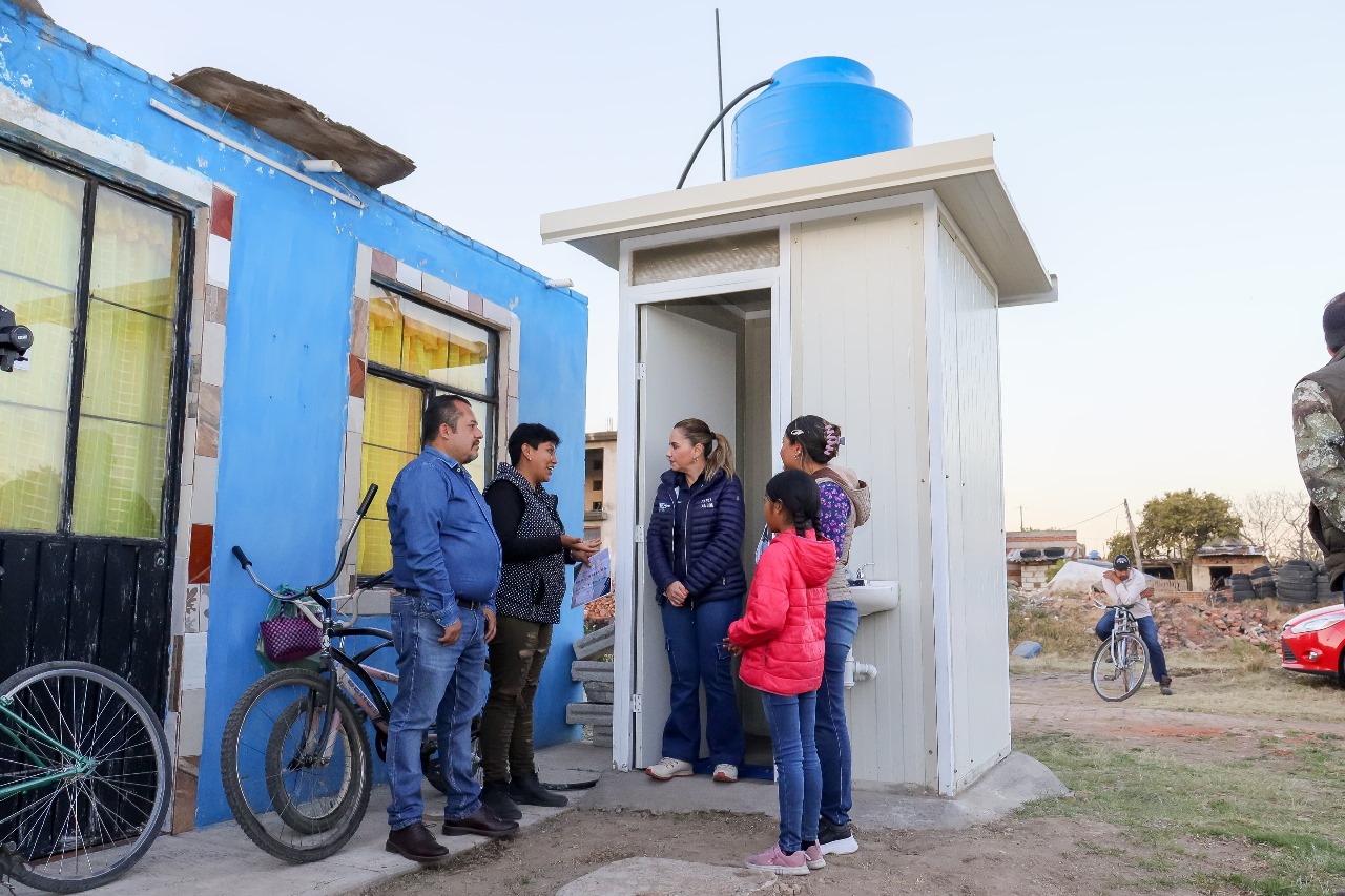 Comunicado oficial Impulsa Paola Angon mejoramiento de viviendas en San Pedro Cholula