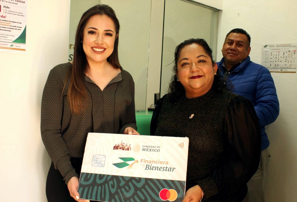 Por: Cortesía Lula Pineda Financiera para el Bienestar Cholula: 12 sucursales bancarias en una