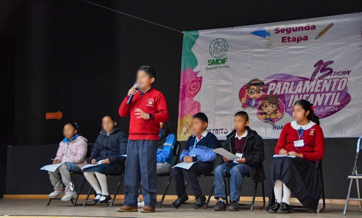 Por: Cortesía Participan más de 60 niños en Parlamento Infantil 2024 en Huamantla