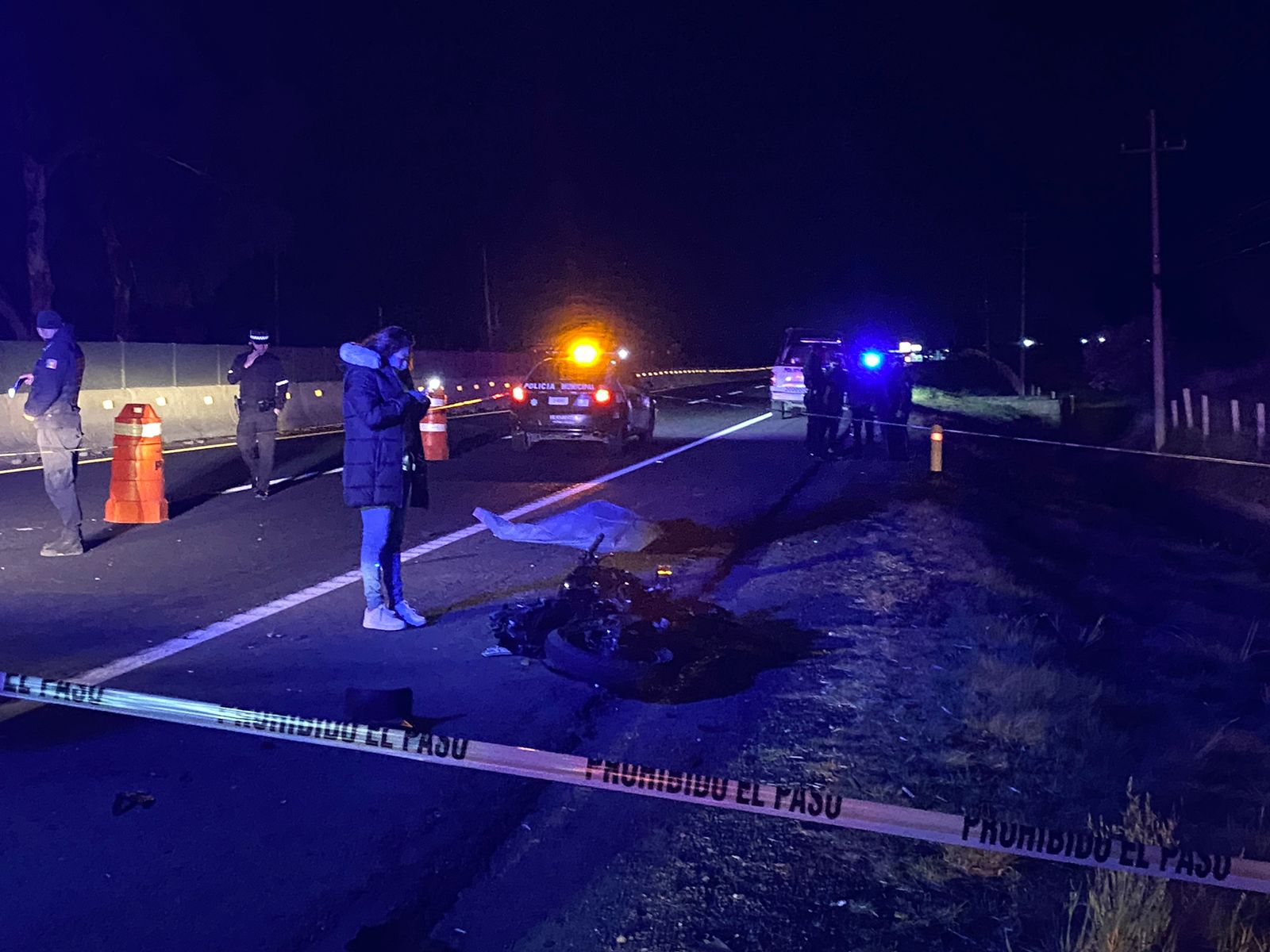 Por: Cortesía Motociclista muere atropellado sobre la México-Veracruz; perdió una extremidad