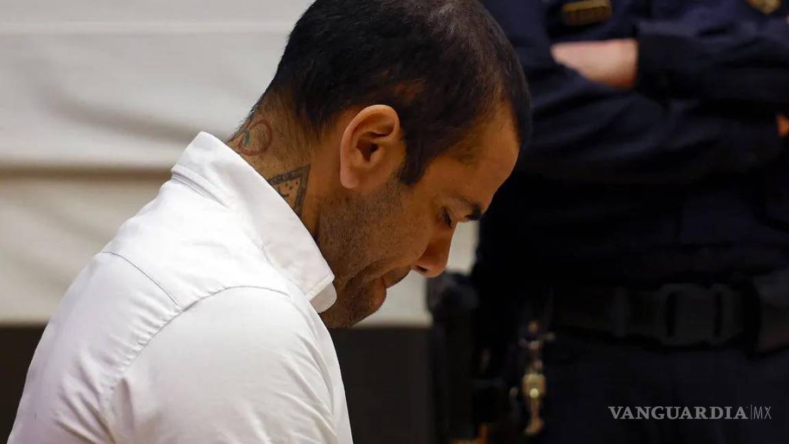 Por: Cortesía Dani Alves futbolista sentenciado a 4 años y 6 meses de cárcel por violación