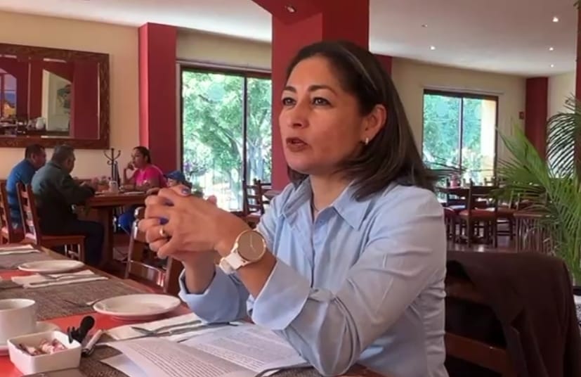 Por: Cortesía Lula Pineda Angélica Carranco: Uno se tiene que sumar al proyecto de quien resulte designado por el Comité Estatal del PAN