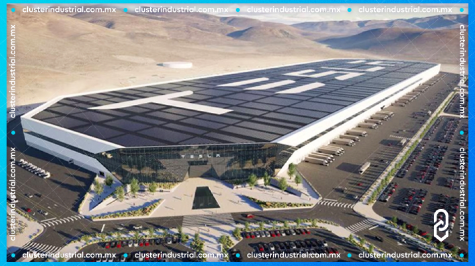Por: Cortesía Inicio de obras de la planta Tesla en Nuevo León