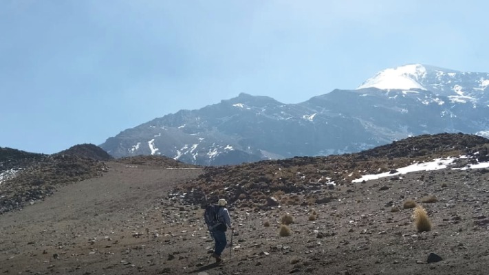 Por: Cortesía Protección Civil establece refugio en Pico de Orizaba para buscar a último alpinista desaparecido