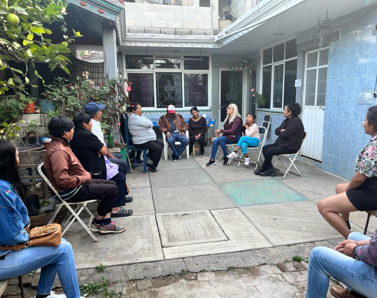 Por: Cortesía Lula Pineda Respaldan jóvenes de San Andrés Cholula el proyecto de MC: Lalo Covián