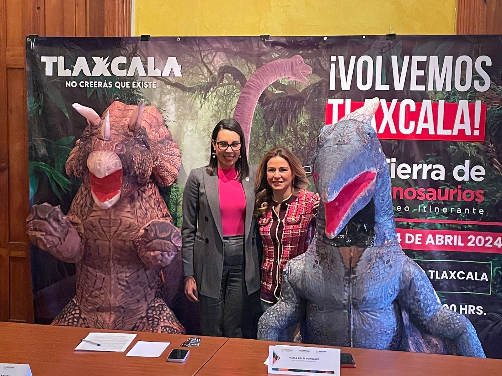 Por: Cortesía Regresa a Tlaxcala el Museo "Tierra de Dinosaurios"