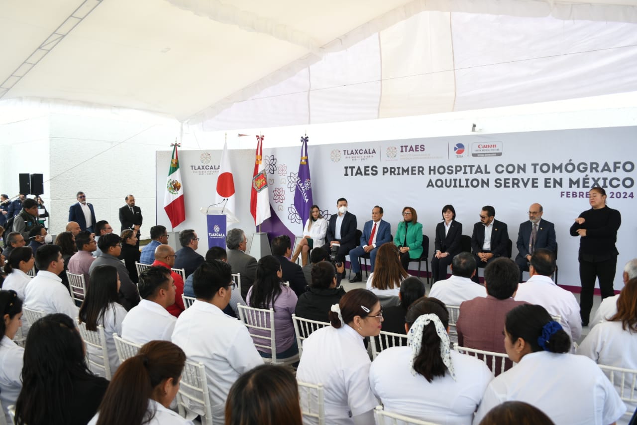 Resuelve tomógrafo de ITAES rezago médico de 19 años en análisis en Tlaxcala