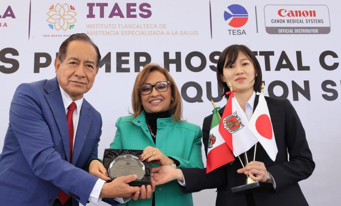 Reconoce Group Canon a Tlaxcala por innovación tecnológica en el Itaes