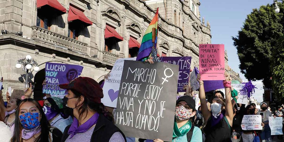 Conoce las diversas marchas feministas que se realizarán en Puebla para Conmemorar el 8 de Marzo