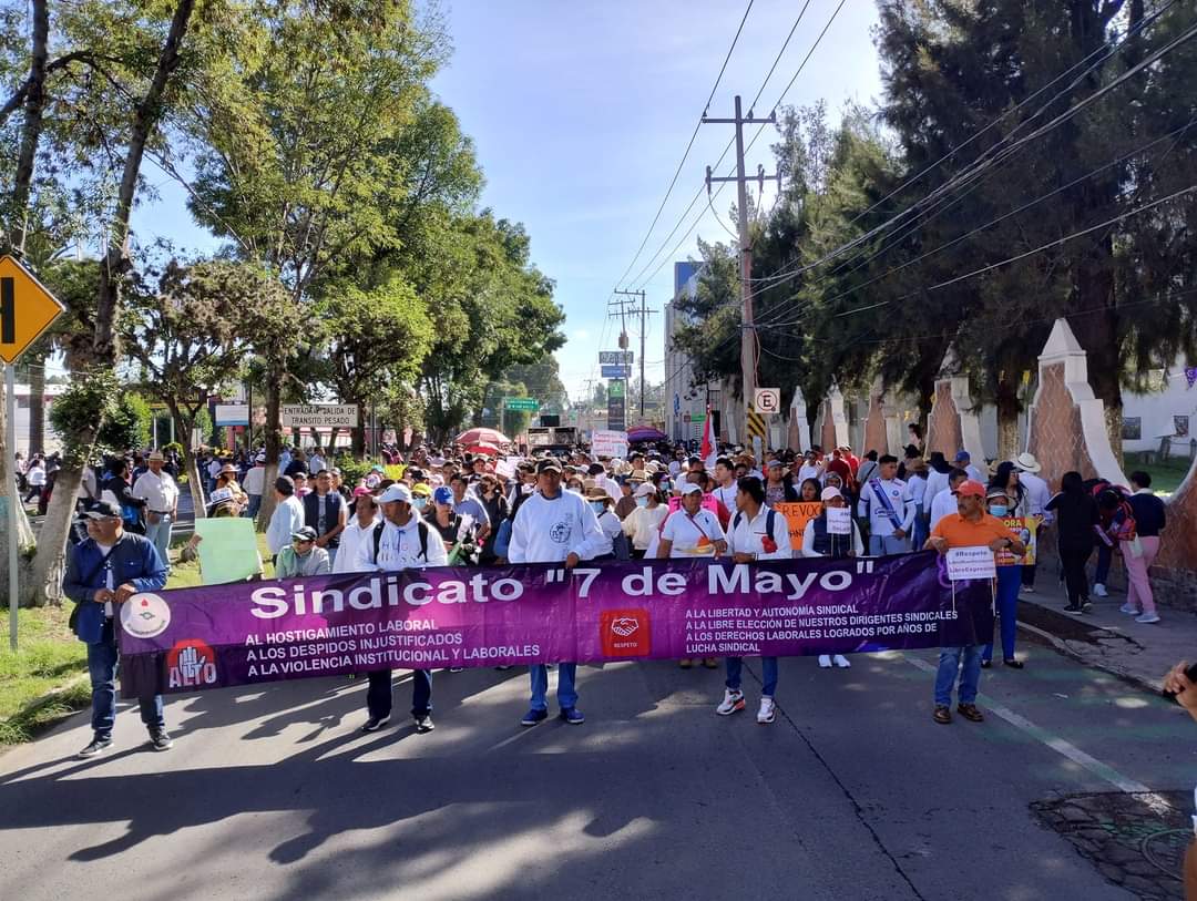 Marcharán agremiados del S7M contra violencia sindical