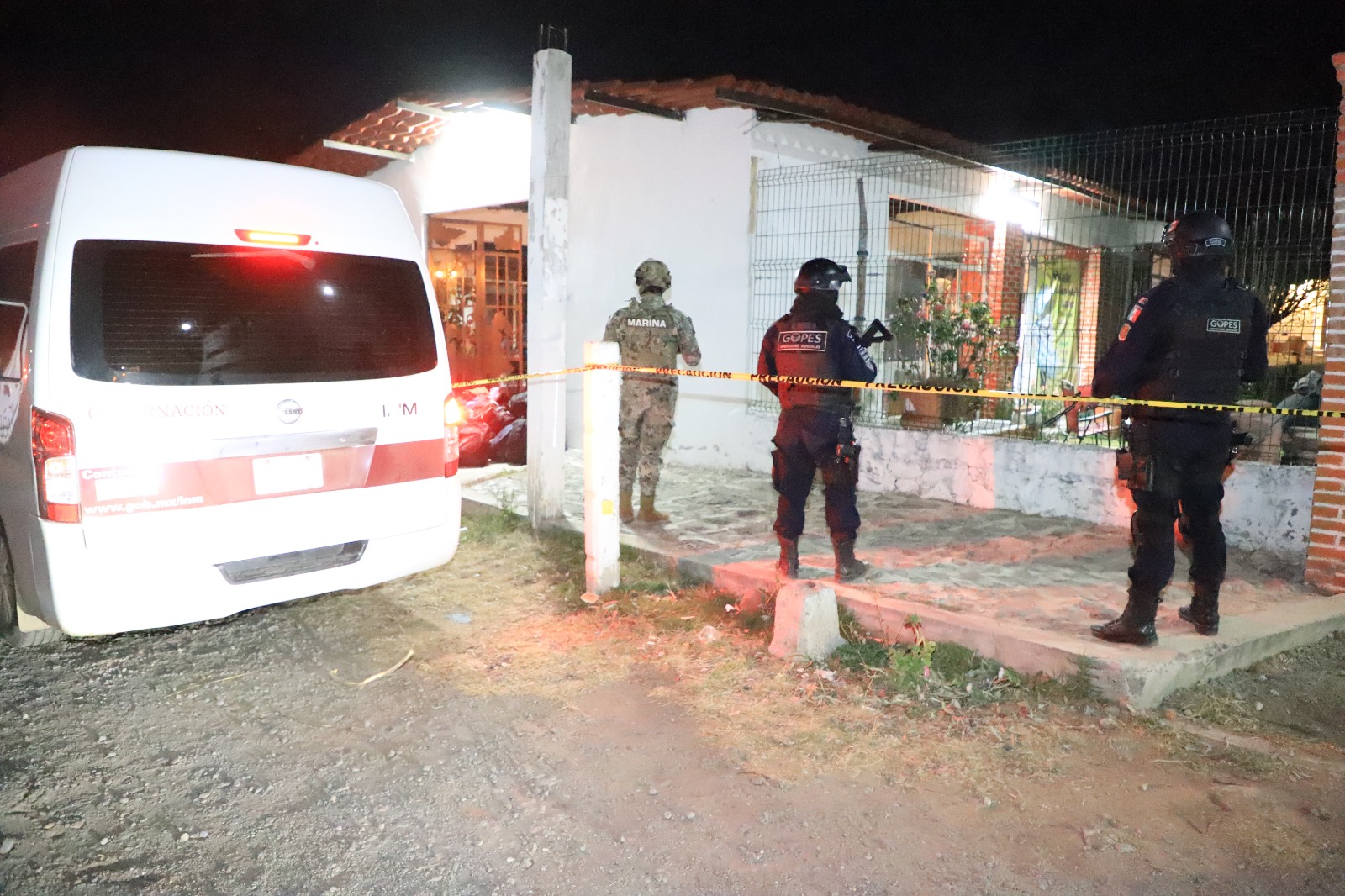 Rescatan a 42 indocumentados en operativo conjunto de SSC y Marina en Xaltocan