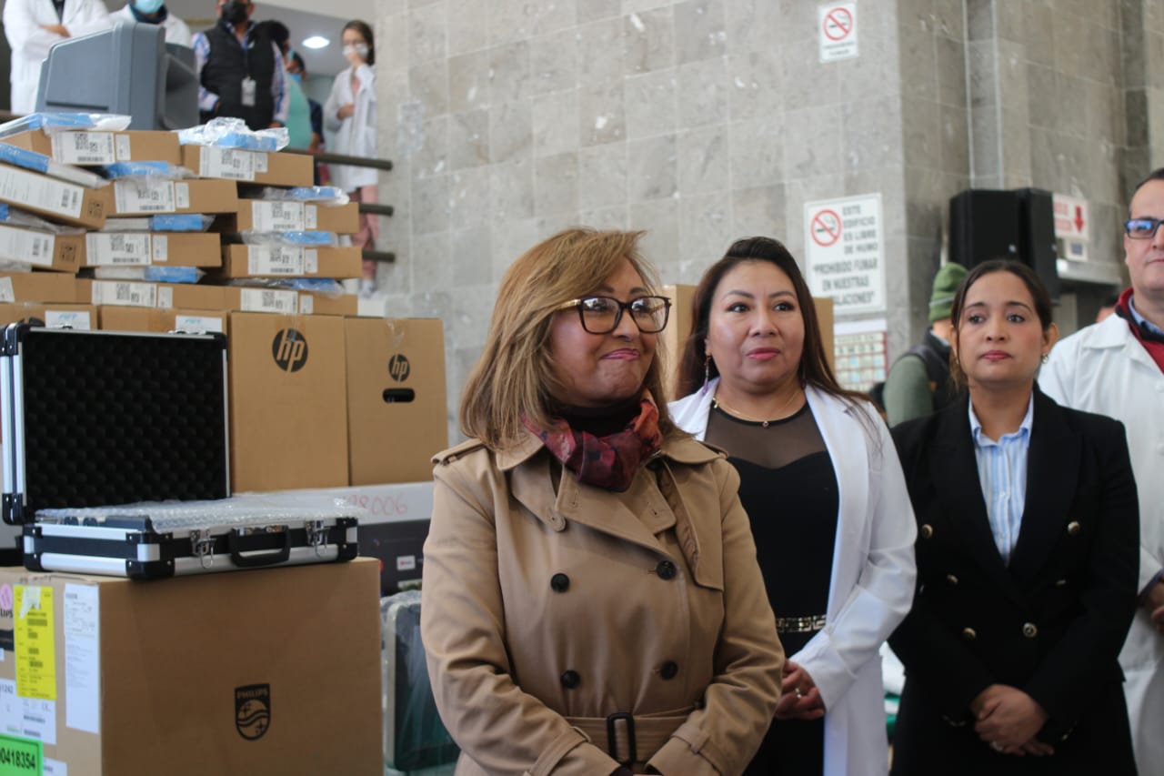 Refuerzan equipo del Hospital Infantil de Tlaxcala
