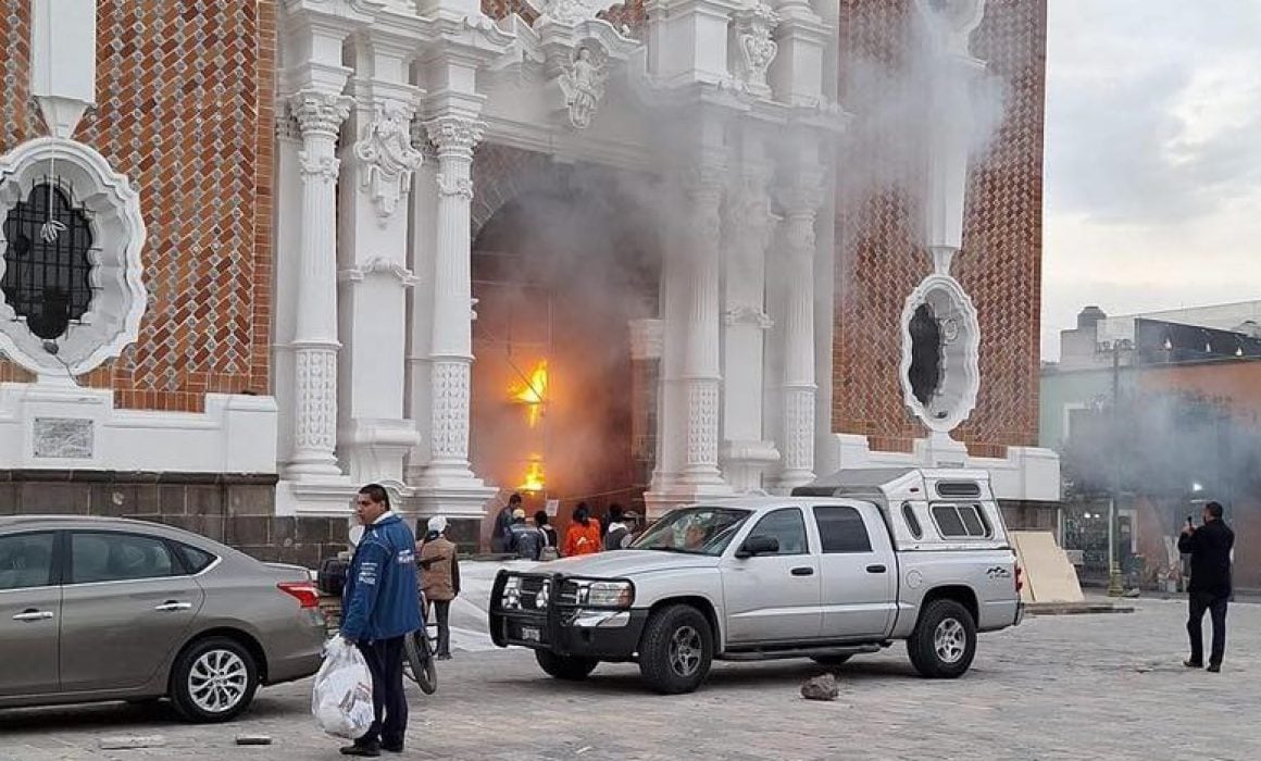 Por: Cortesía Incendio en parroquia de San José retrasa apertura programada en marzo