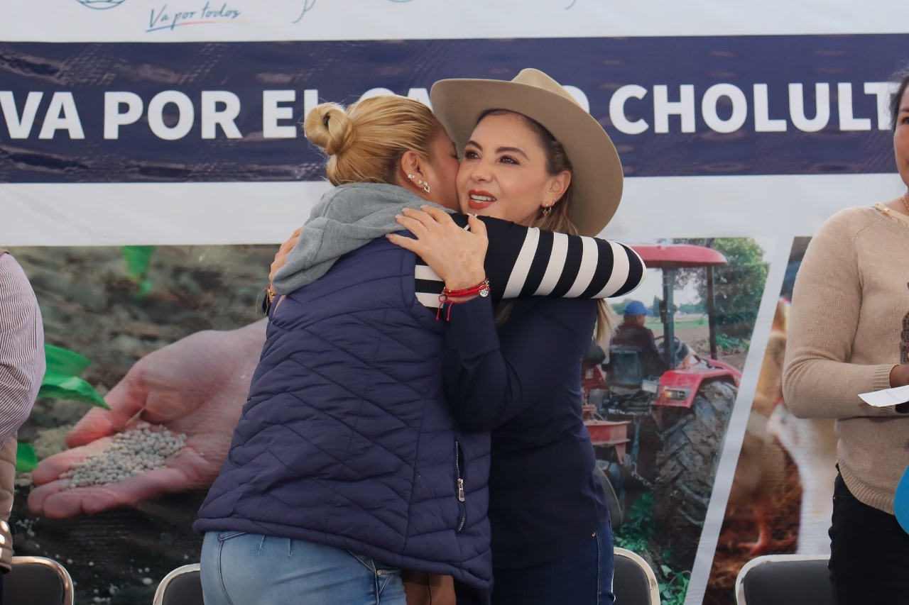 Comunicado oficial Es momento de darle al campo cholulteca el reconocimiento que merece: Paola Angon