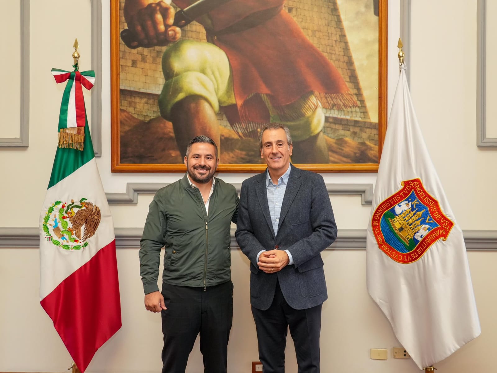 Por: Cortesía Segunda Reunión de Transición entre Adán Domínguez y José Chedraui en Puebla: Enfoque en Desarrollo Económico, Turismo y Cultura