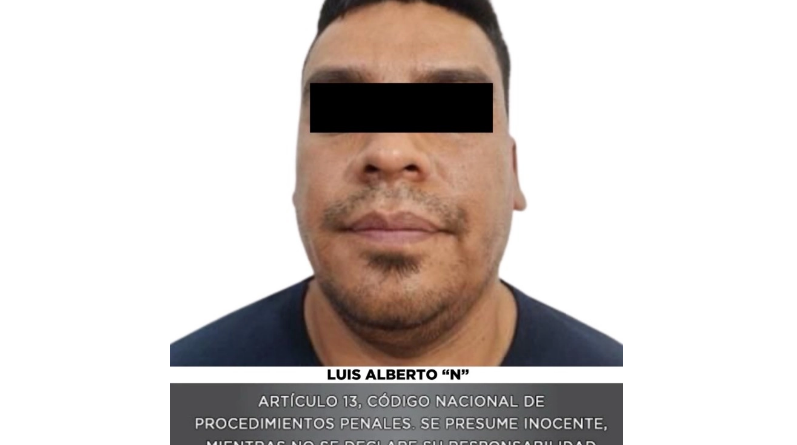 Por: Cortesía Detienen a Luis Alberto “N” relacionado con asaltos en la autopista México - Pachuca