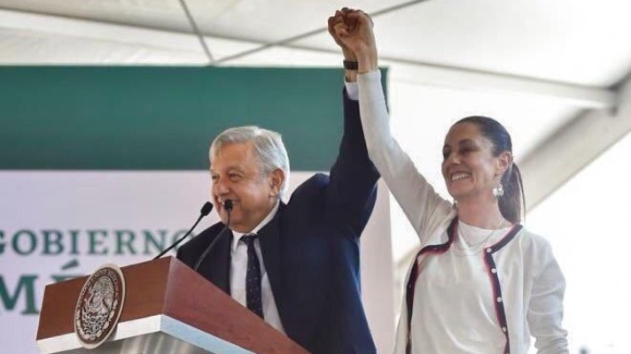 Por: Cortesía AMLO y Claudia Sheinbaum estarán en Puebla este fin de semana