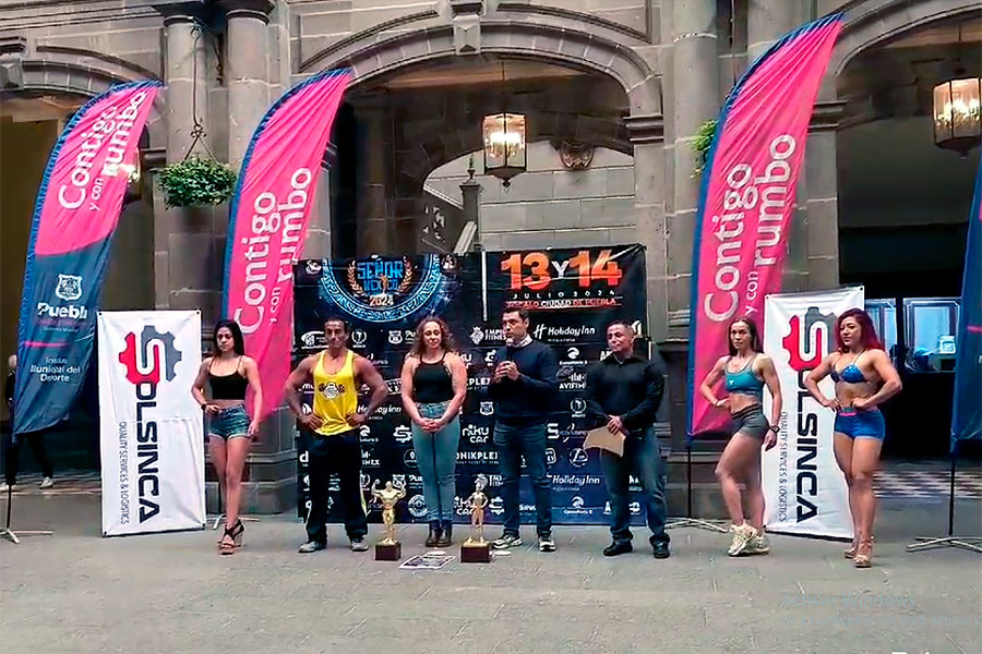 Campeonato de Fisicoculturismo Sr. México 2024 se traslada al Barrio de Analco