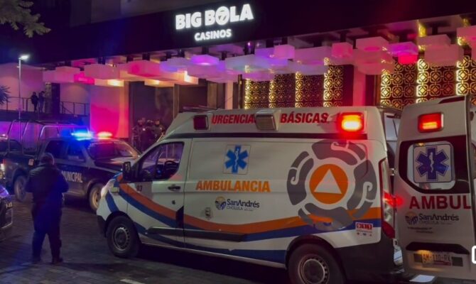 Por: Cortesía Dos hombres perdieron la vida tras un ataque en un casino de Sonata