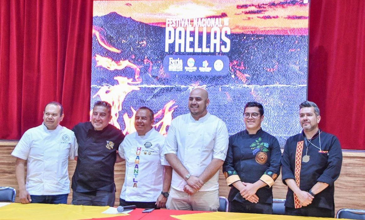 Presentan en Huamantla el 3 Festival Nacional de Paellas 2024