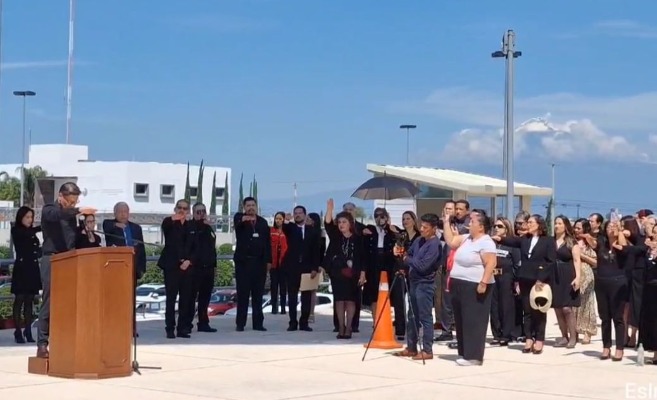 Por: Cortesía Desde Puebla, magistrados se manifiestan contra reformas al Poder Judicial