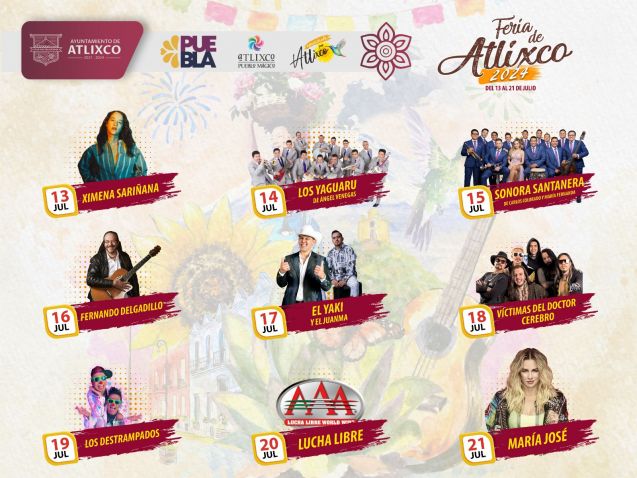 Por: Cortesía Feria de Atlixco 2024