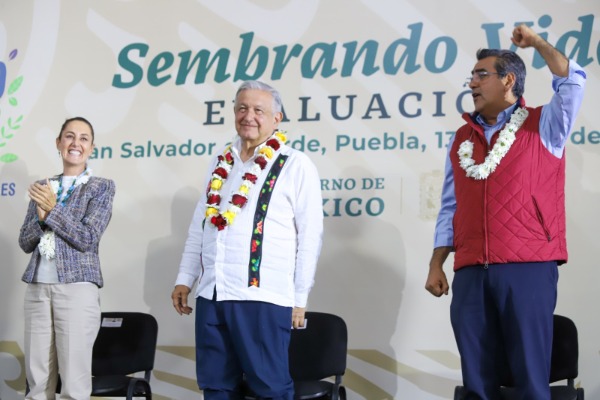 Por: Cortesía Claudia Sheinbaum confirma en Puebla continuidad del programa Sembrando Vida