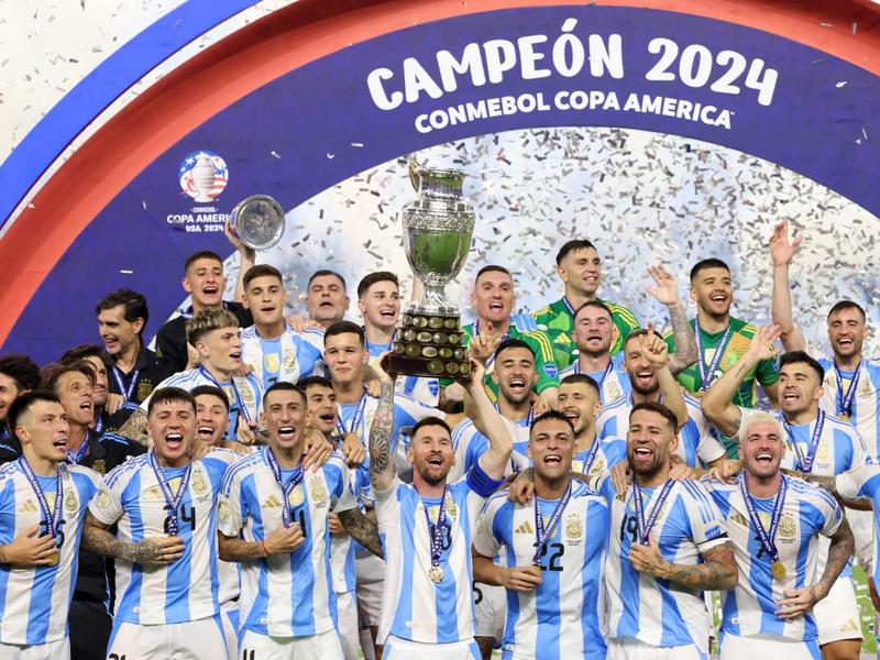 Por: Cortesía Argentina Bicampeón de la Copa América