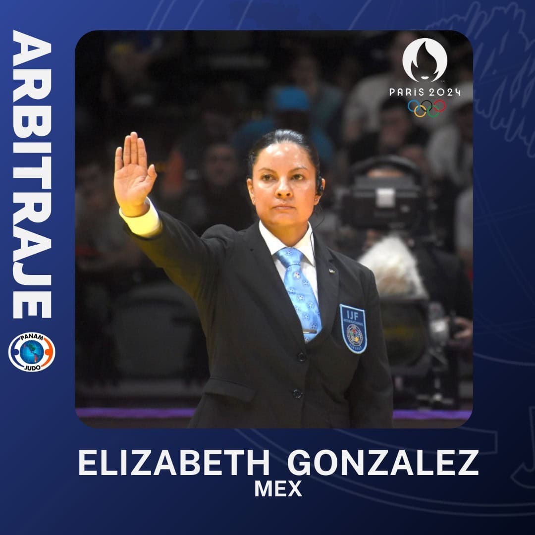 Por: Cortesía Elizabeth González primer arbitra mexicana seleccionada para los Juegos Olímpicos París 2024