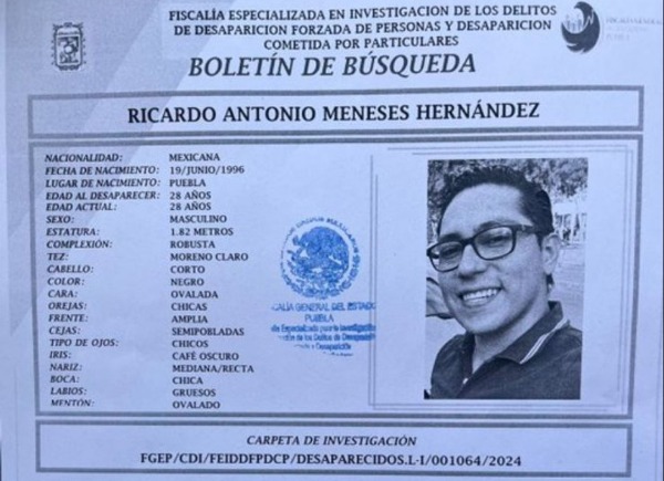 Por: Cortesía Aparecen restos humanos que podrían ser de joven "levantado" en bulevar Esteban de Antuñano