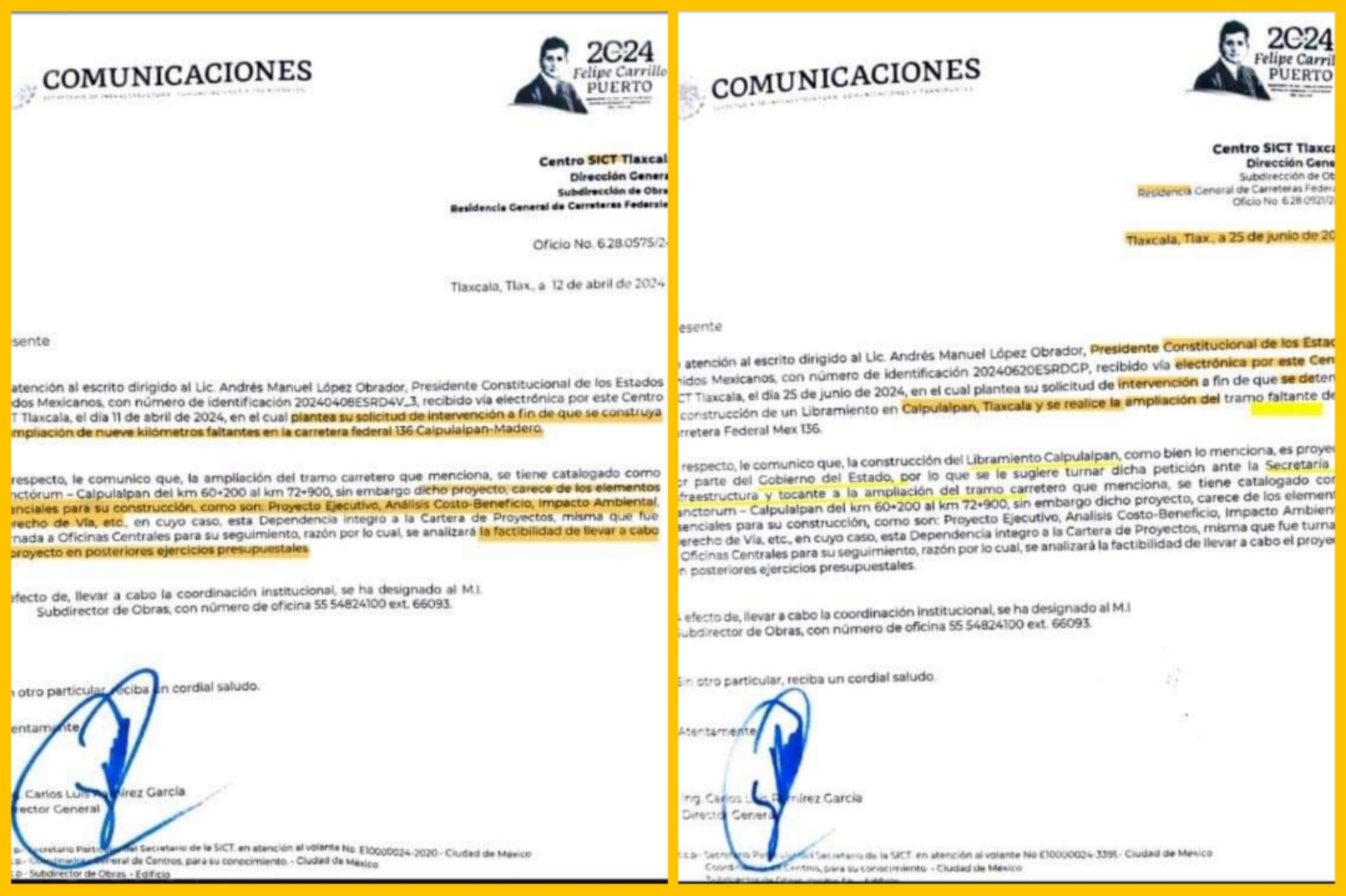 Por: Especial  Lorena Miente, señalan pobladores contra Libramiento Calpulalpan