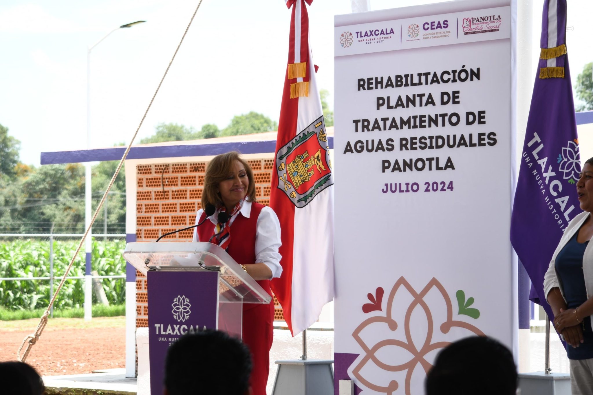 Por: Cortesía Cuentan 60% de tlaxcaltecas con agua certificada; inauguran planta en Panotla